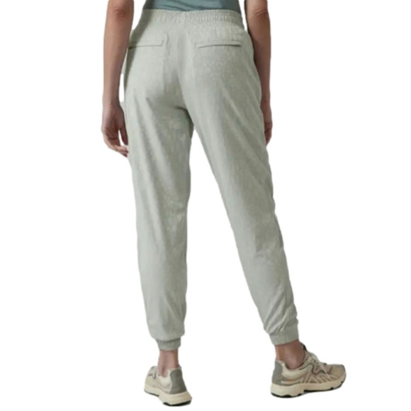 Athleta Pants - Athleta brooklyn fully Lined Textured Joggers pant Serpentine Coast Grey size.4